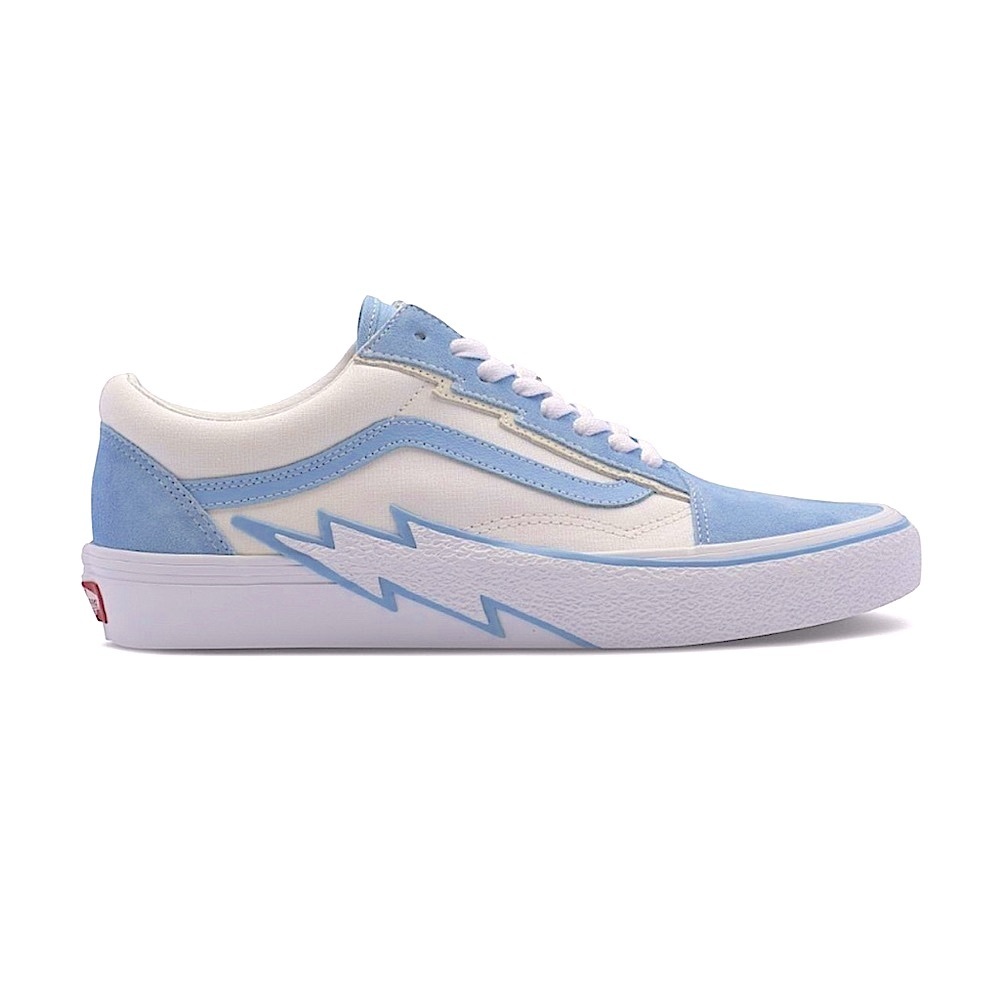 Vans Light Blue and White Low-Top Sneakers “unisex”   NBNB